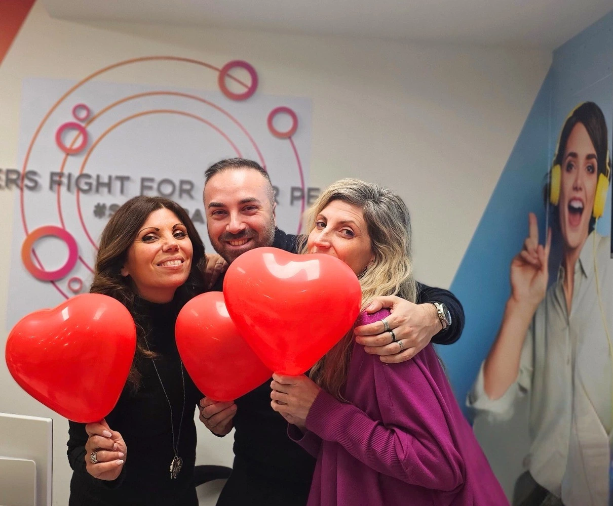 Team al lavoro